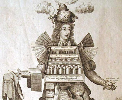 18th Century perfume seller